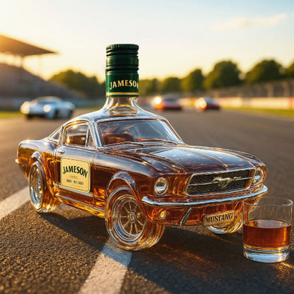 Mustang Car-Shaped Whiskey Decanter