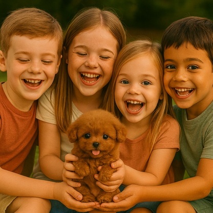 Interactive robotic puppy toy with realistic lifelike design