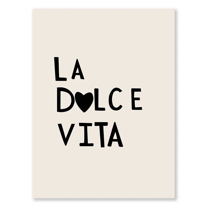 Kitchen Cooking Love Quotes Wall Art Fine Art Canvas Prints Minimalist Modern Typographic Posters Pictures For Kitchen Dining Room Cafe Art Decor | Home&so-Homeandso