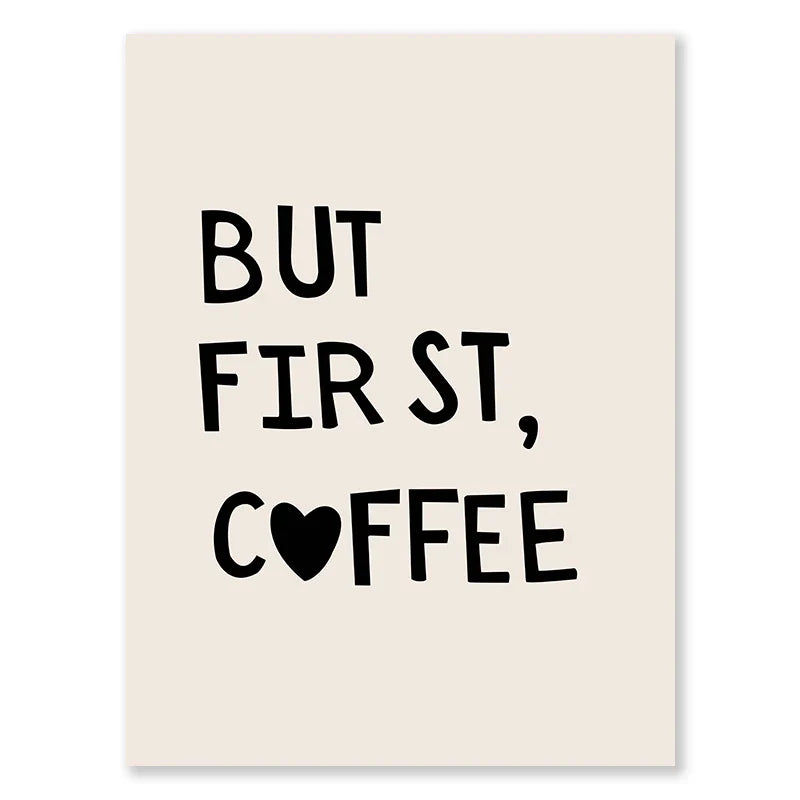 Kitchen Cooking Love Quotes Wall Art Fine Art Canvas Prints Minimalist Modern Typographic Posters Pictures For Kitchen Dining Room Cafe Art Decor | Home&so-Homeandso