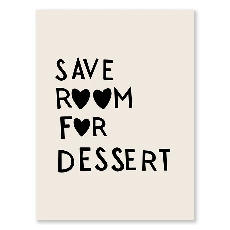 Kitchen Cooking Love Quotes Wall Art Fine Art Canvas Prints Minimalist Modern Typographic Posters Pictures For Kitchen Dining Room Cafe Art Decor | Home&so-Homeandso