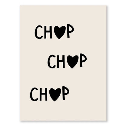 Kitchen Cooking Love Quotes Wall Art Fine Art Canvas Prints Minimalist Modern Typographic Posters Pictures For Kitchen Dining Room Cafe Art Decor | Home&so-Homeandso