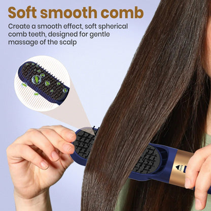 Glossify 5-in-1 Hair Dryer | 1000W Hot Air Brush with Ionic Technology