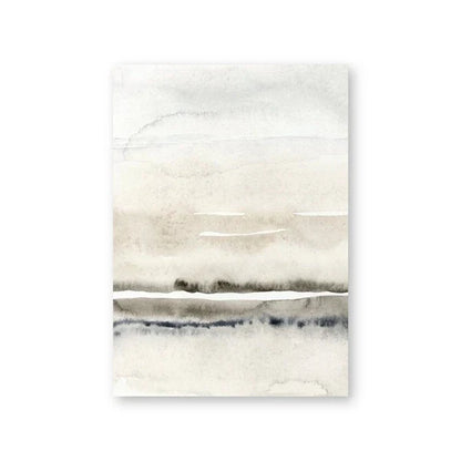 Minimalist Abstract Landscape Wall Art Fine Art Canvas Prints Beige Grey Pictures For Modern Living Room Bedroom Dining Room Scandinavian Home Decor | Home&so-Homeandso