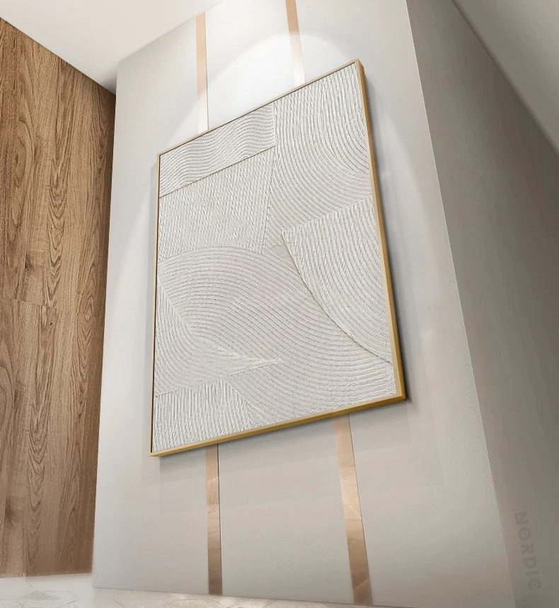 Minimalist Urban Textural Abstract Wall Art Fine Art Canvas Prints Neutral Colors Pictures For Modern Apartment Living Room Home Office Art Decor | Home&so-Homeandso