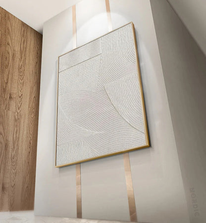 Minimalist Urban Textural Abstract Wall Art Fine Art Canvas Prints Neutral Colors Pictures For Modern Apartment Living Room Home Office Art Decor | Home&so-Homeandso