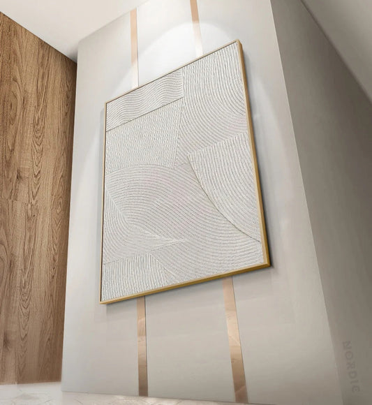 Minimalist Urban Textural Abstract Wall Art Fine Art Canvas Prints Neutral Colors Pictures For Modern Apartment Living Room Home Office Art Decor | Home&so-Homeandso