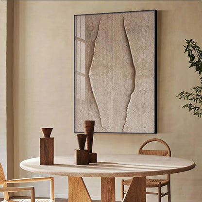 Minimalist Urban Textural Abstract Wall Art Fine Art Canvas Prints Neutral Colors Pictures For Modern Apartment Living Room Home Office Art Decor | Home&so-Homeandso