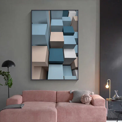 Modern Aesthetics Flowing 3d Design Wall Art Fine Art Canvas Prints Colorful Abstract Pictures For Living Room Bedroom Foyer Art For Contemporary Interiors | Home&so-Homeandso