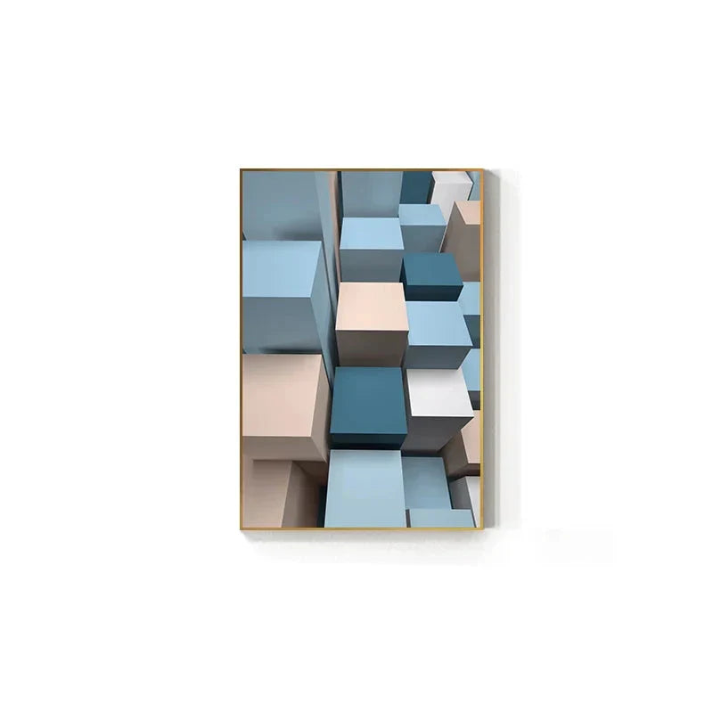 Modern Aesthetics Flowing 3d Design Wall Art Fine Art Canvas Prints Colorful Abstract Pictures For Living Room Bedroom Foyer Art For Contemporary Interiors | Home&so-Homeandso