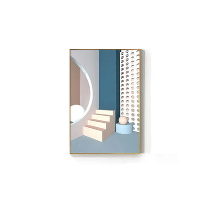 Modern Aesthetics Flowing 3d Design Wall Art Fine Art Canvas Prints Colorful Abstract Pictures For Living Room Bedroom Foyer Art For Contemporary Interiors | Home&so-Homeandso