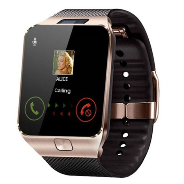 Smartwatch Support SIM card Multiple languages Touchscreen Bluetooth Sport Fitness Tracker Camera Wrist Smartphone Watch