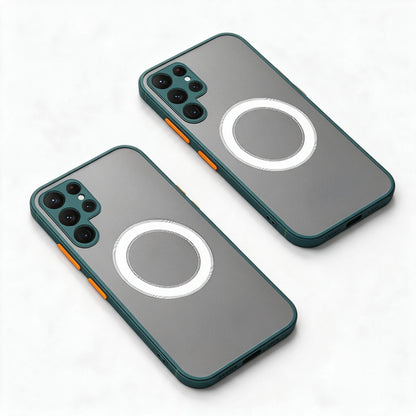 Magnetische Samsung Handyhülle | Stoßfester Schutz | Mehrere Farben