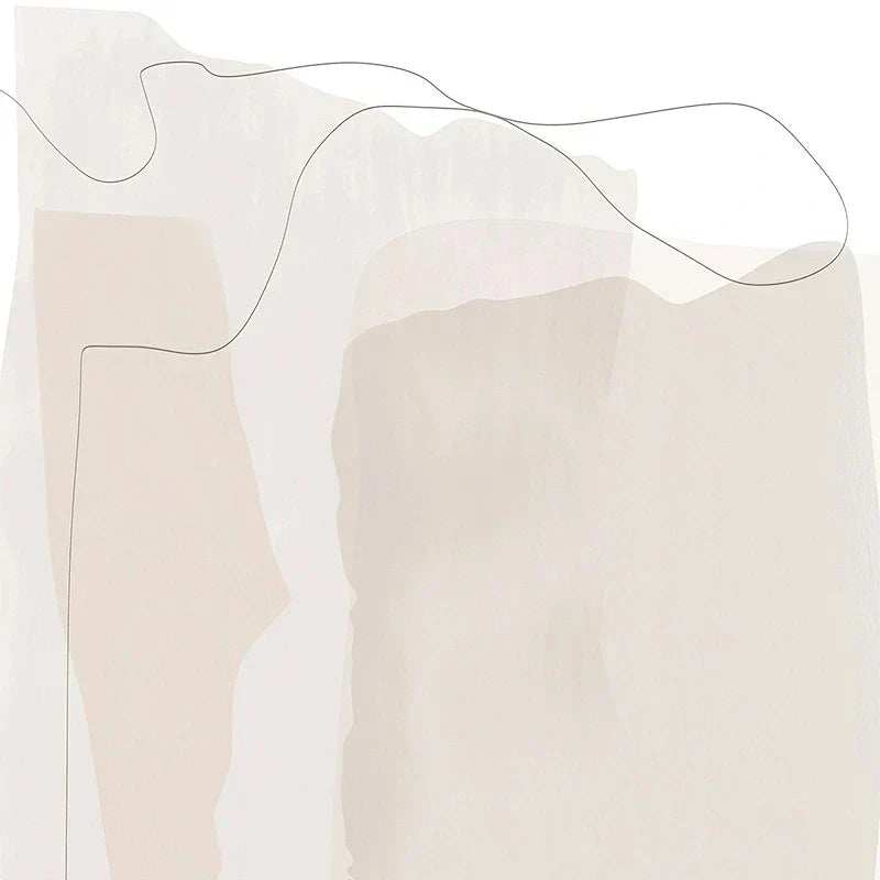 Set of 2Pcs Minimalist Nordic Abstract Wall Art Fine Art Canvas Prints Simple Beige Gray Earthy Tones Pictures For Living Room Bedroom Art Decor | Home&so-Homeandso