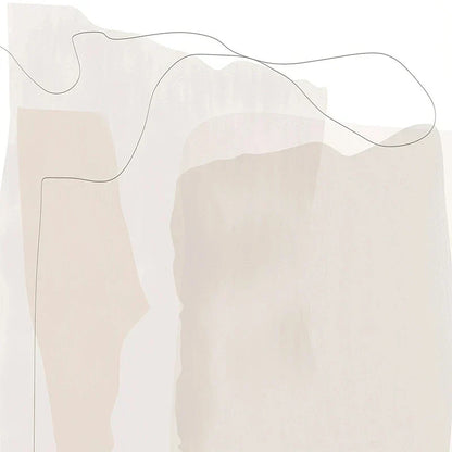 Set of 2Pcs Minimalist Nordic Abstract Wall Art Fine Art Canvas Prints Simple Beige Gray Earthy Tones Pictures For Living Room Bedroom Art Decor | Home&so-Homeandso