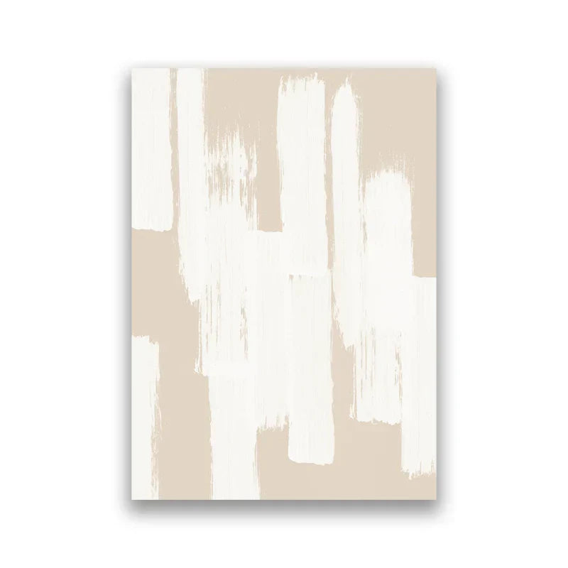 Shades Of Beige Abstract Line Art Wall Art Fine Art Canvas Prints Minimalist Pictures For Modern Apartment Living Room Art For Contemporary Interiors | Home&so-Homeandso