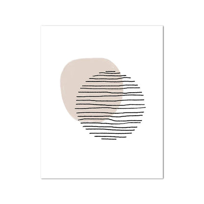 Shades Of Beige Abstract Line Art Wall Art Fine Art Canvas Prints Minimalist Pictures For Modern Apartment Living Room Art For Contemporary Interiors | Home&so-Homeandso