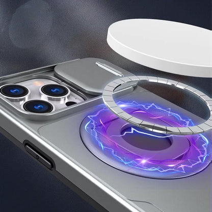 Shock-resistant phone case | Integrated stand and magnetic protection