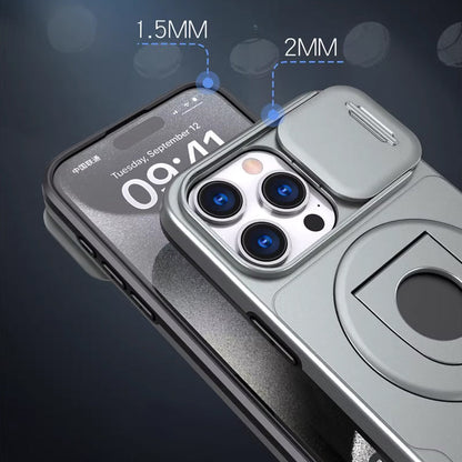 Shock-resistant phone case | Integrated stand and magnetic protection
