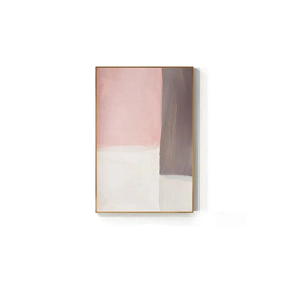 Subtle Shades Of Pink & Blue Watercolor Abstract Wall Art Fine Art Canvas Prints For Modern Apartment Living Room Bedroom Art For Contemporary Interiors | Home&so-Homeandso