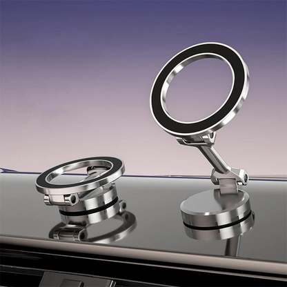 Magnetic Car Phone Holder – 360° Rotatable, Foldable