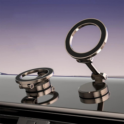 Magnetic Car Phone Holder – 360° Rotatable, Foldable